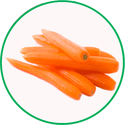 Чистка моркови