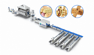 Линия по производству батончиков (овсяных хлопьев) и шоколада